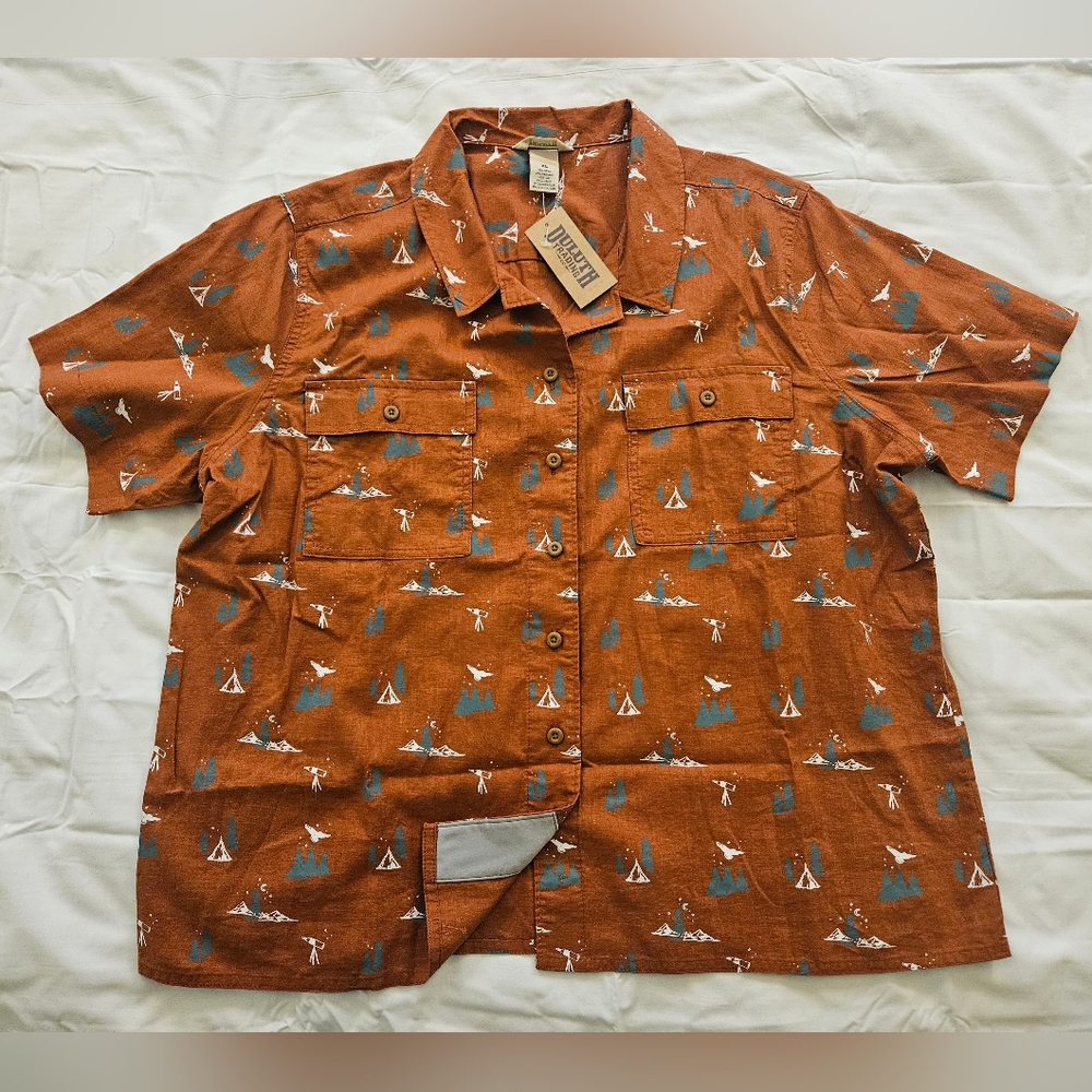 NEW Duluth Camp Shirt